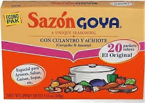 Goya Sazon Culantro ve Achiote 20 Paket