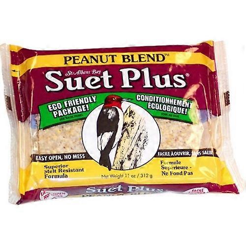 Suet Plus Suet Plus Suet Cake, 11 Oz, Peanut