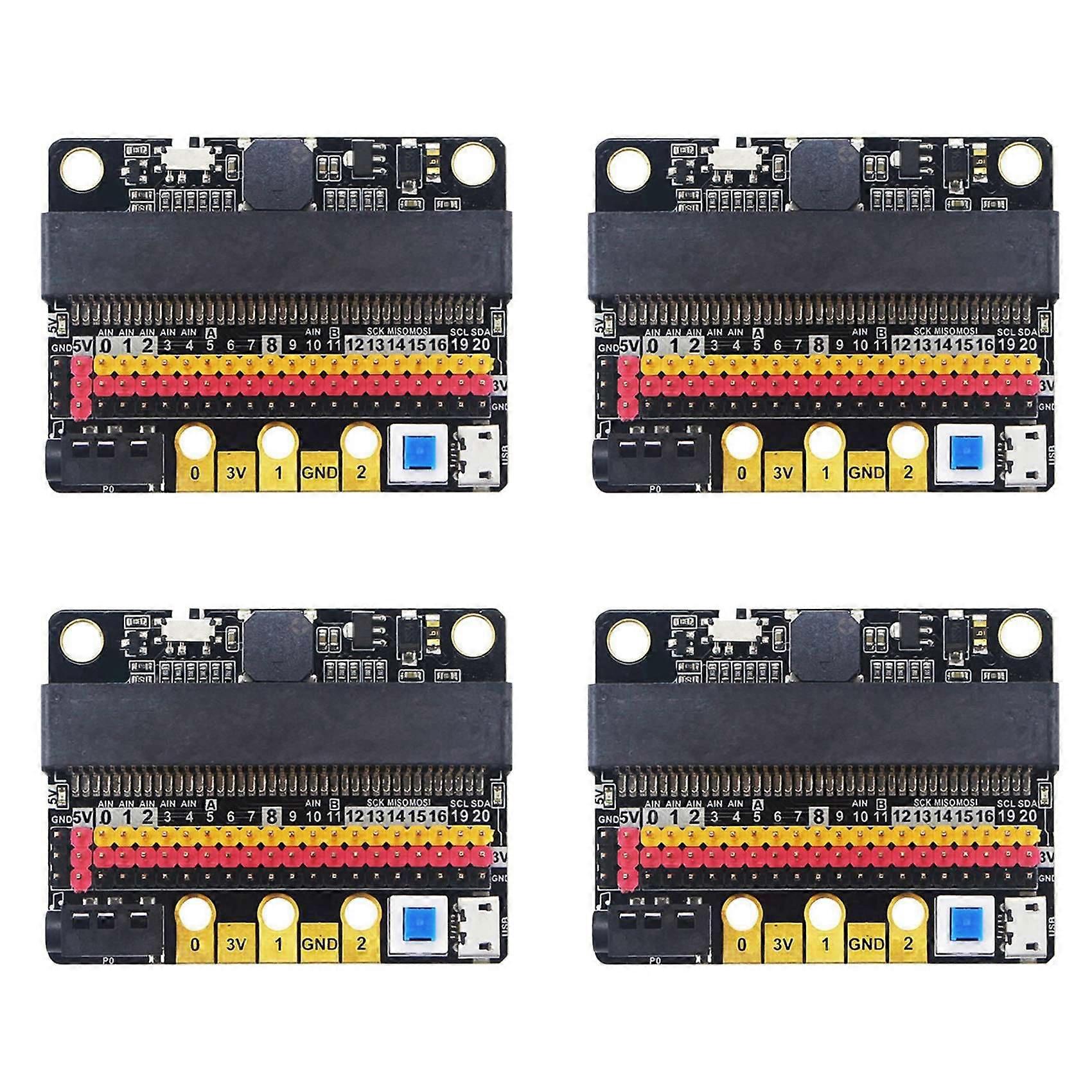 4X for Microbit Expansion Board IO BIT V2.0 Micro:Bit Horizontal Adapter Plate