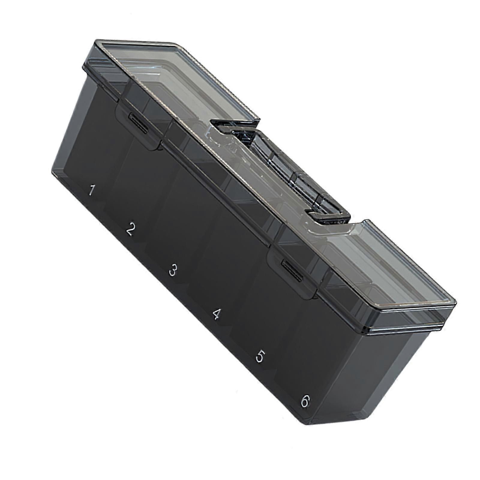 Static Release Portable Storage Container For Small Hardware Items Feature See Through Design And Sturdy Materials  B