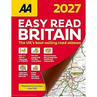AA Easy Read Atlas Britain 2027 2027