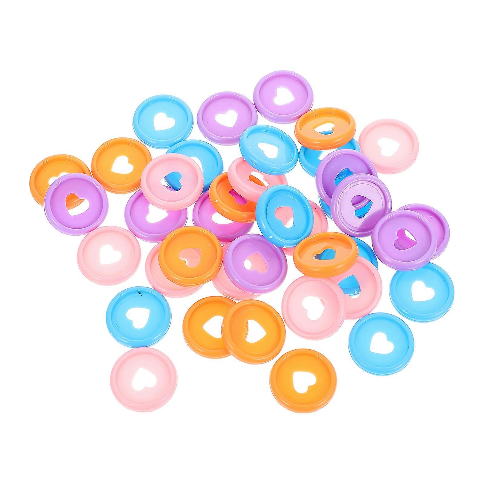 Plastic Book Binding Discs for Planner Organization 120Pcs