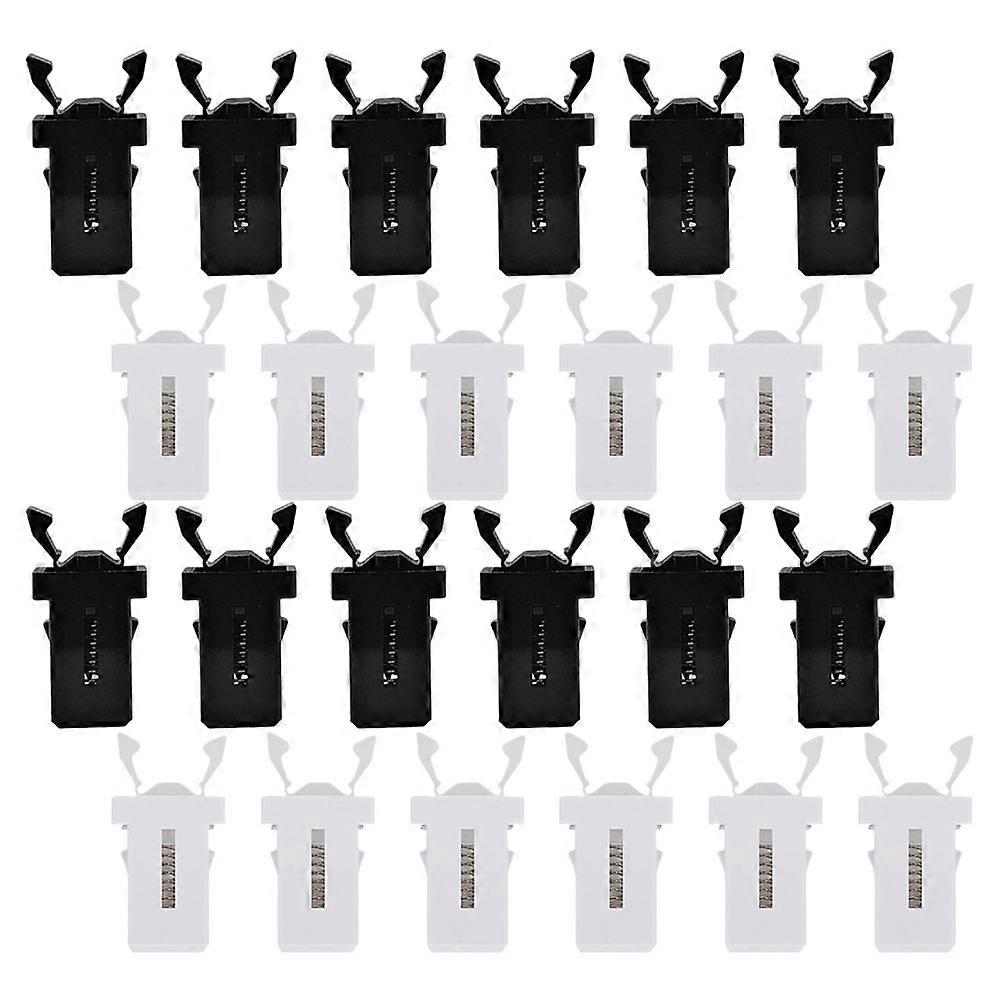 24pcs Lock Button for Trash Can Air Conditioning Set-top Box Self-locking