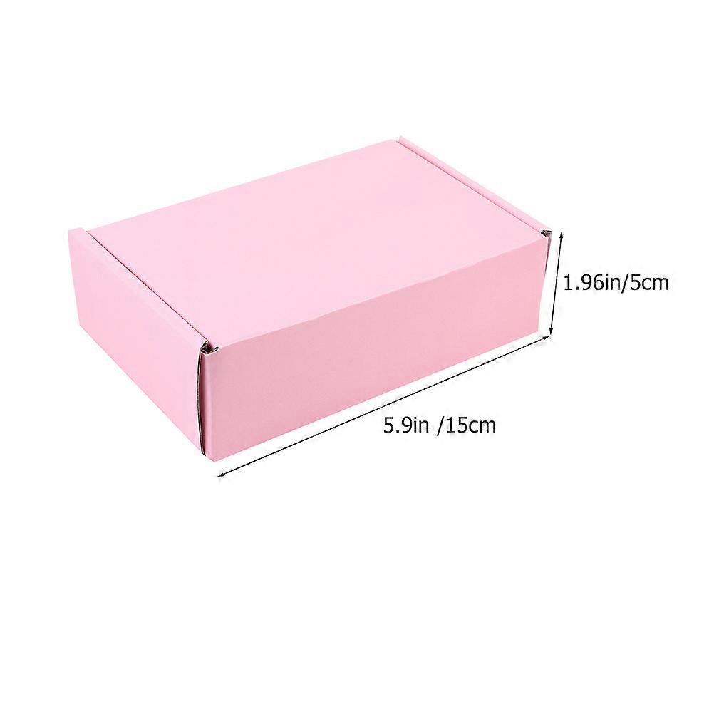 Quick Packing Boxes for Storage 6Pcs Pink Paper Gift Packaging
