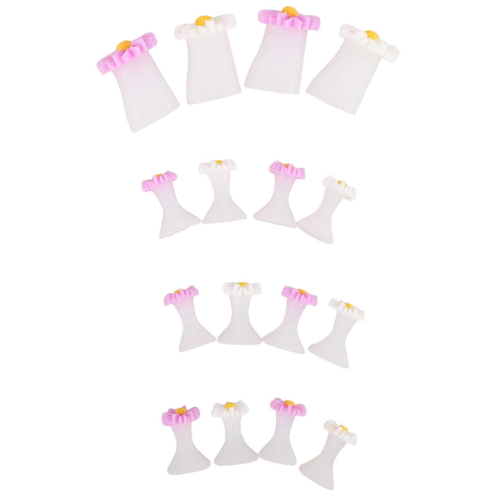 Toe Separator Silicone Pedicure Toe Separators for Nail Care 2Sets