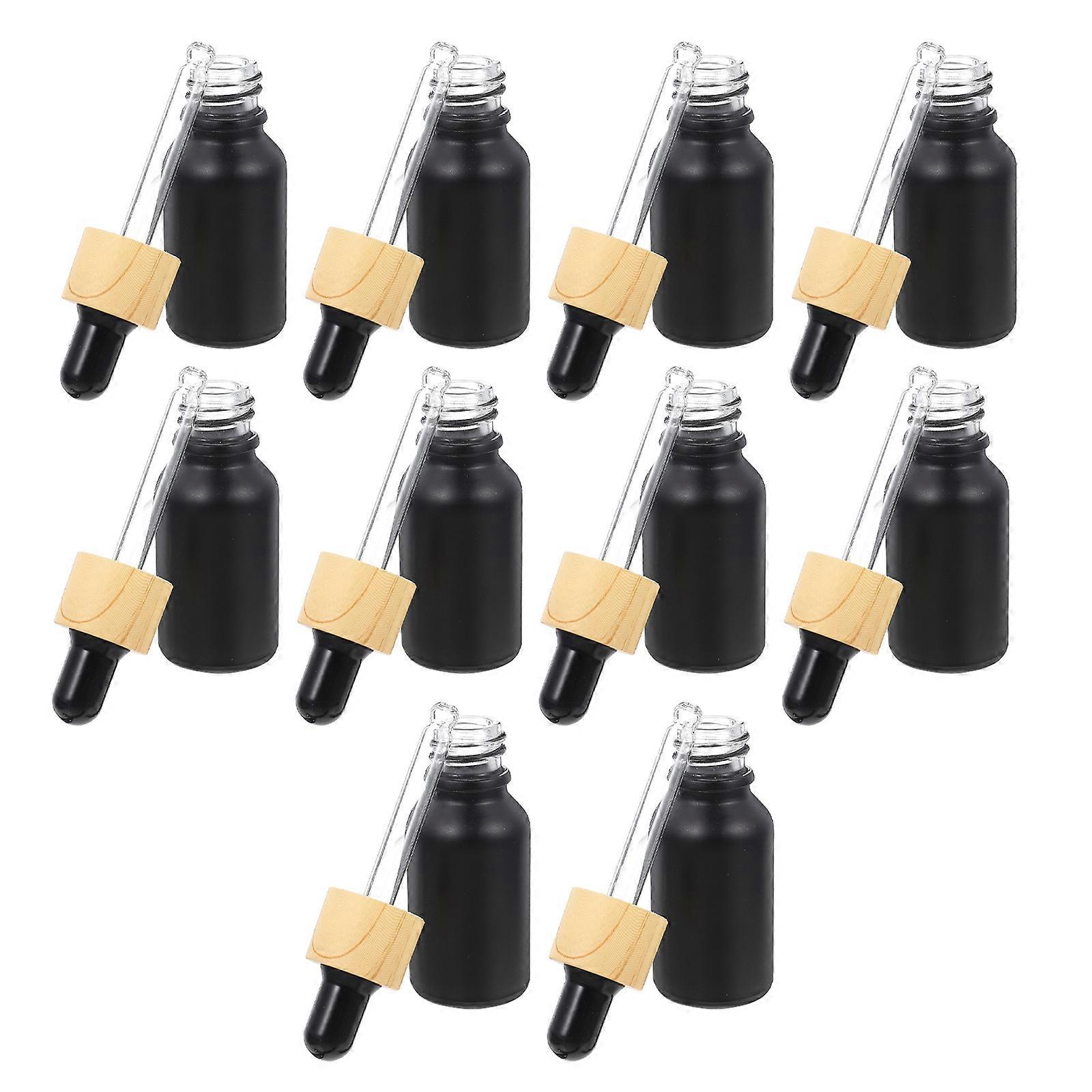 Dropper Bottle Glass Container for Storage 10Pcs Multi-Function Essential Oil Bottles