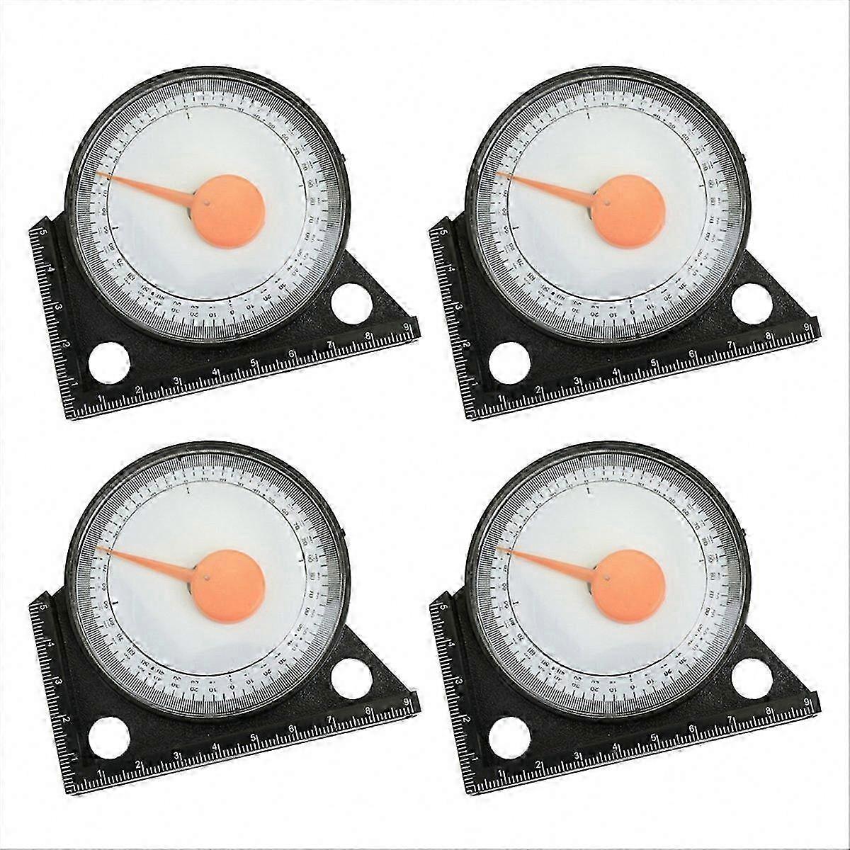 Plastic Angle Gauge with Inclinometer and Angle Meter Functions