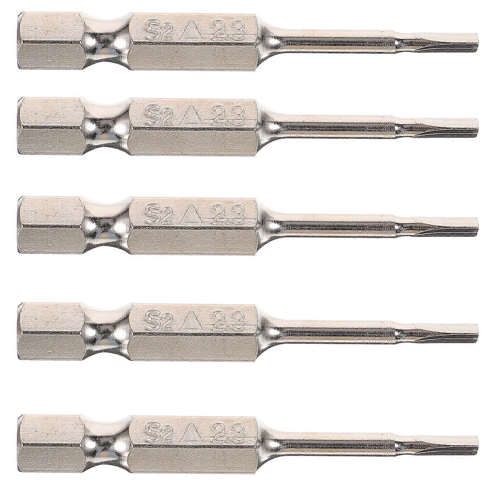 1 Set Screwdriver Bit Triangle Screwdriver Tip Steel Triangle Drill Bit Supply