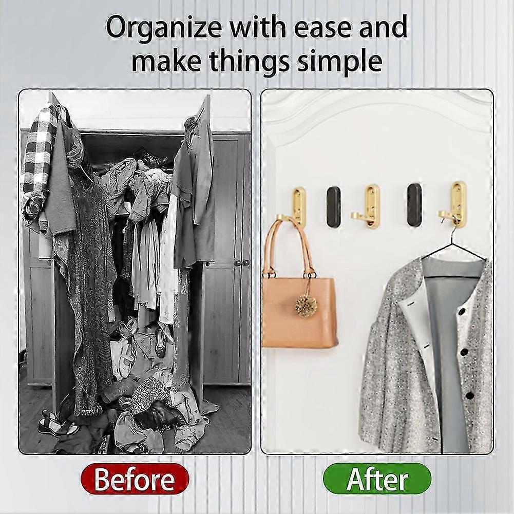 No Drill Suction Wall Hooks Silver