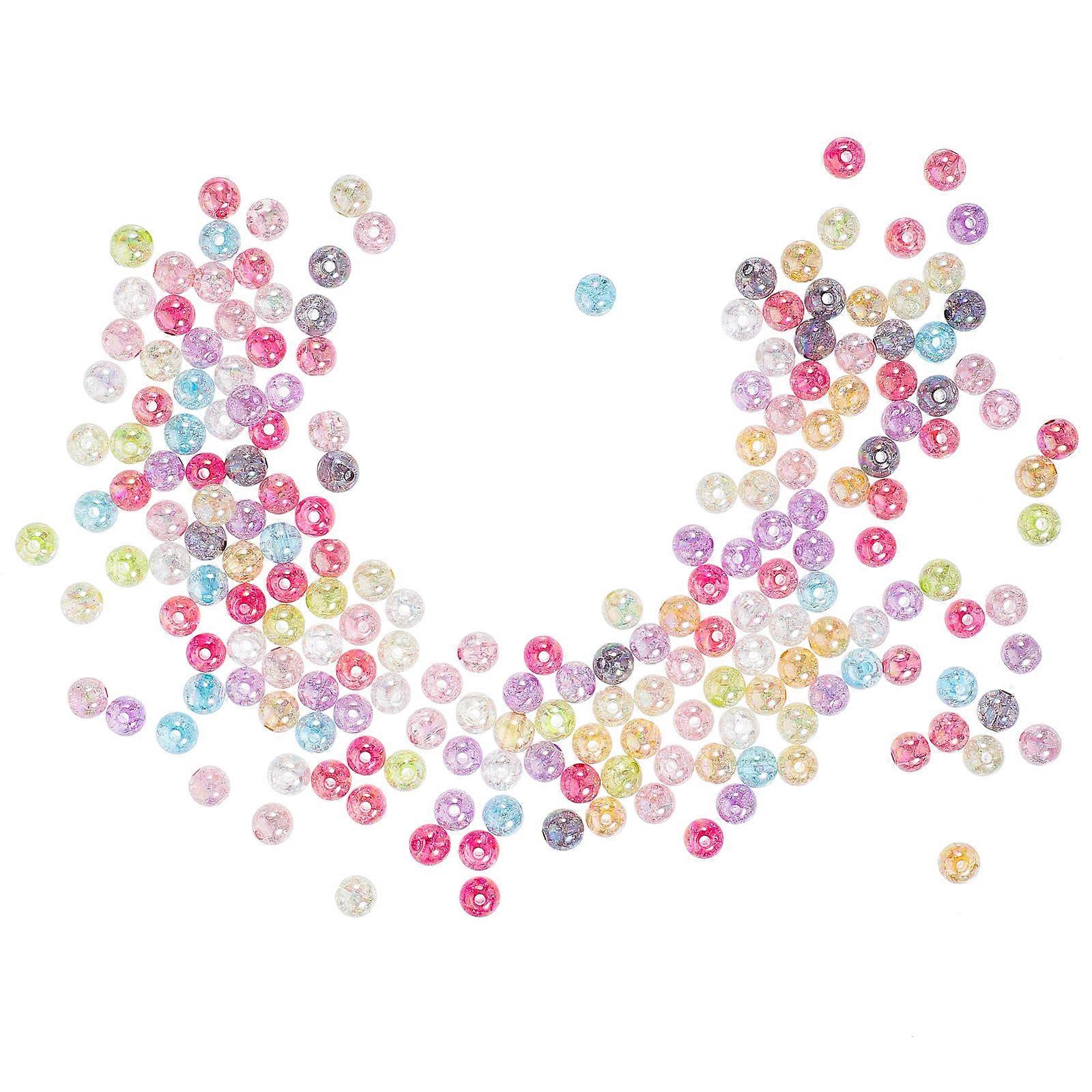 Loose Beads Acrylic DIY Multi-Function Beads for Jewelry 200Pcs Set