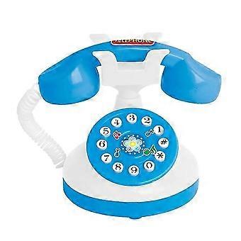 Kunststoff Telefon Spielzeug Geschwätz Telefon Spielzeug Kinder Unterricht Telefon So tun als ob spielen Telefon Rotary Phone Requisite Geburtstagsfeier Gunst für Kinder