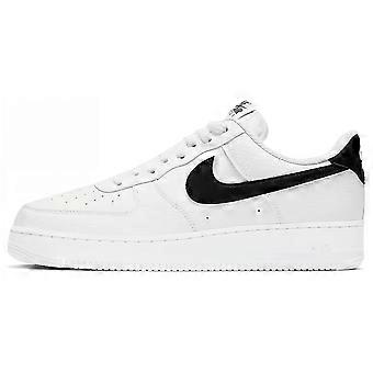 Nike Air Force 1 'White And Black' Leather Slip Resistant Skateboard Shoes Men's CT2302-100