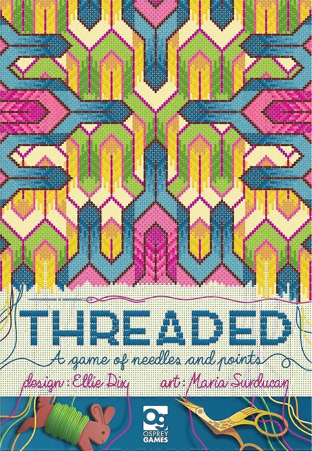 Threaded A Game of Needles and Points Board Game