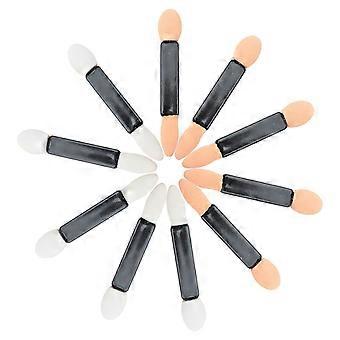 50pcs Dual Sided Eye Shadow Sponge Applicator Portable Eye Shadow Brush Makeup Tool for Women Girls