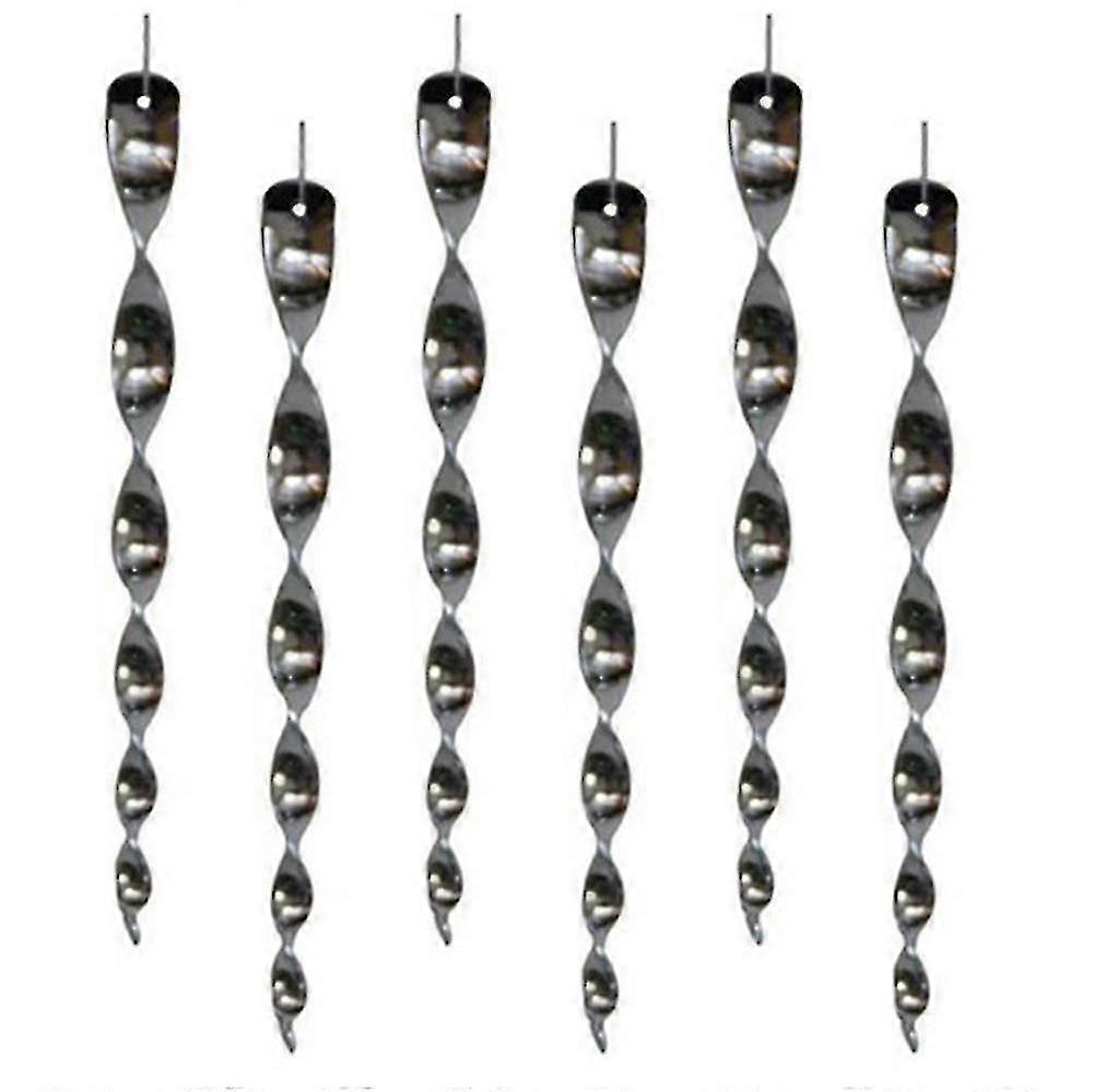 6 Pack Reflective Bird Repellent Scare Rods