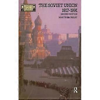 União Soviética 1917-1991 - Martin McCauley - Capa dura - Livro em inglês - História