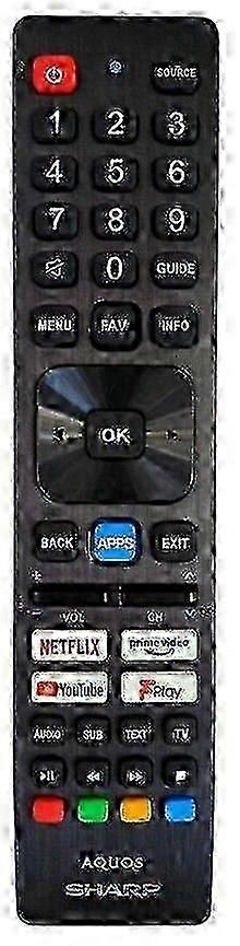 SHW/RMC/0140N Remote Control compatible with Sharp Aquos TV 42EE4E 50EN2EA Edition0722