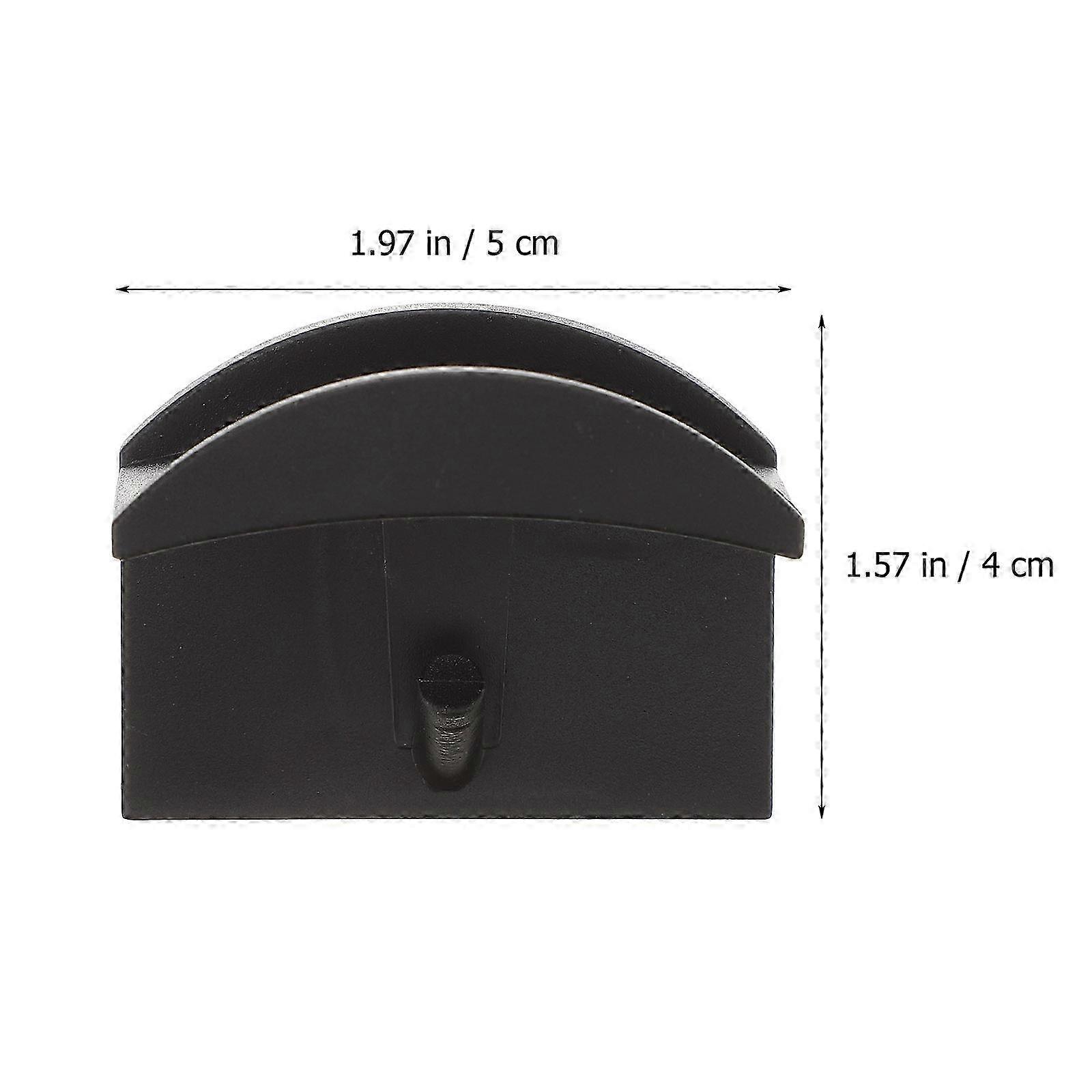 4Pcs Self-Adhesive Plastic Hat Hooks, Wall Mount Cap Hanging Holders