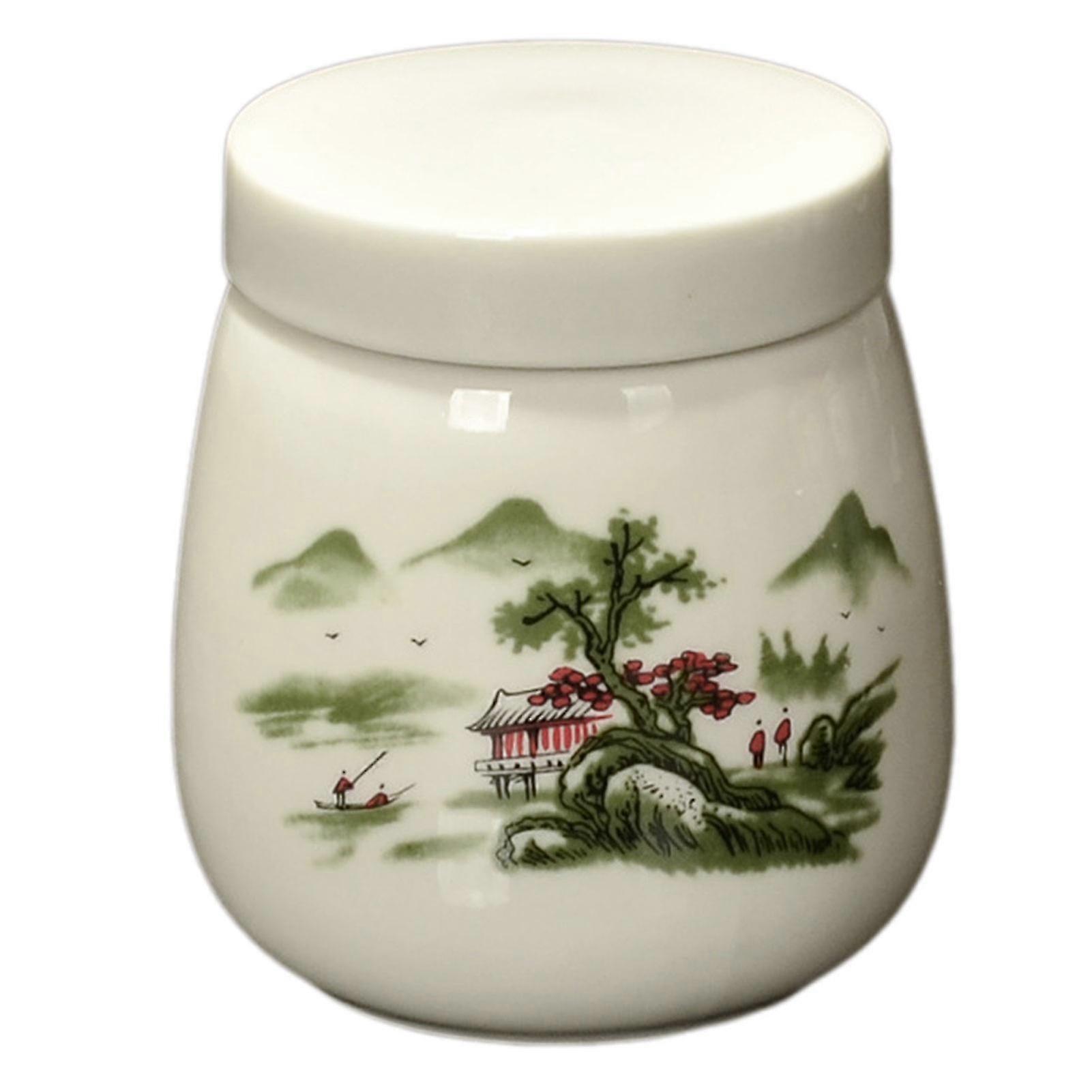 Screw-Lid Porcelain Chawanmushi Cup