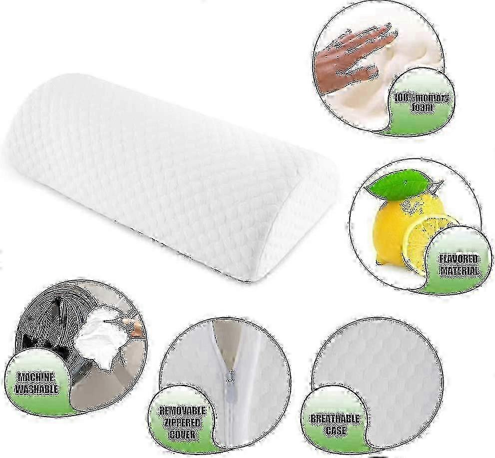 Memory Foam Knee Pillow for Pain Relief, Support for Sciatica, Back, Hips, Knees