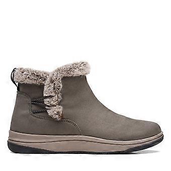 Clarks Adult Womens Breeze Fur Ankle & Booties Boots