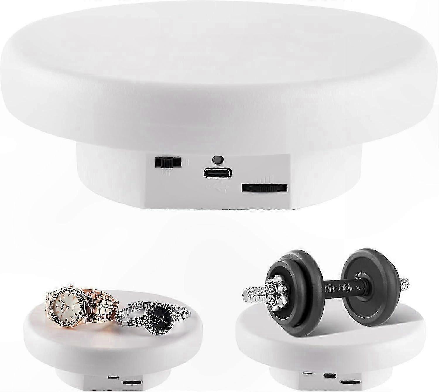 Motorized 360 Rotating Display Platcompatible withm compatible with Improved Viewing Angles