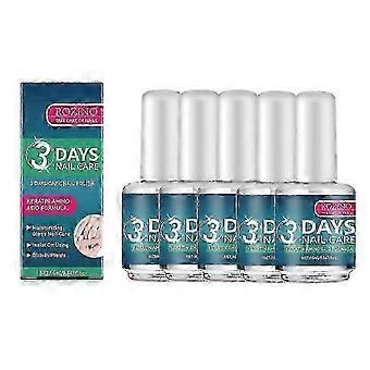 Fortalecedor de unhas avançado para unhas danificadas, com resultados em 3 dias e queratina 1-5x, 16ml