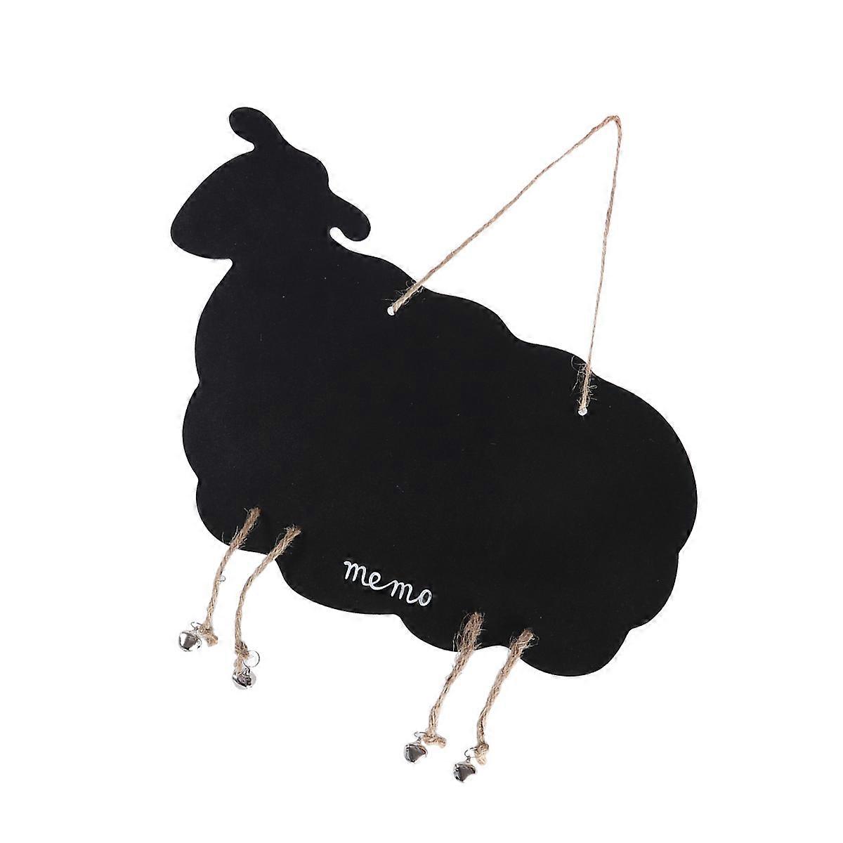Mini Chalkboard Signs Sheep Shape Blackboard for Leaving Message