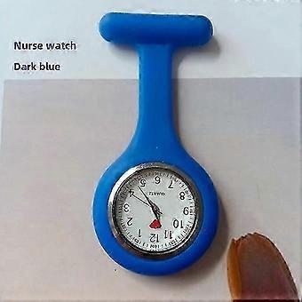 Medical Clip-on Silicone Pocket Nurse Watch, Suitable for Male, Female and Student Users, Great for Uniforms in Hospitals and Clinics