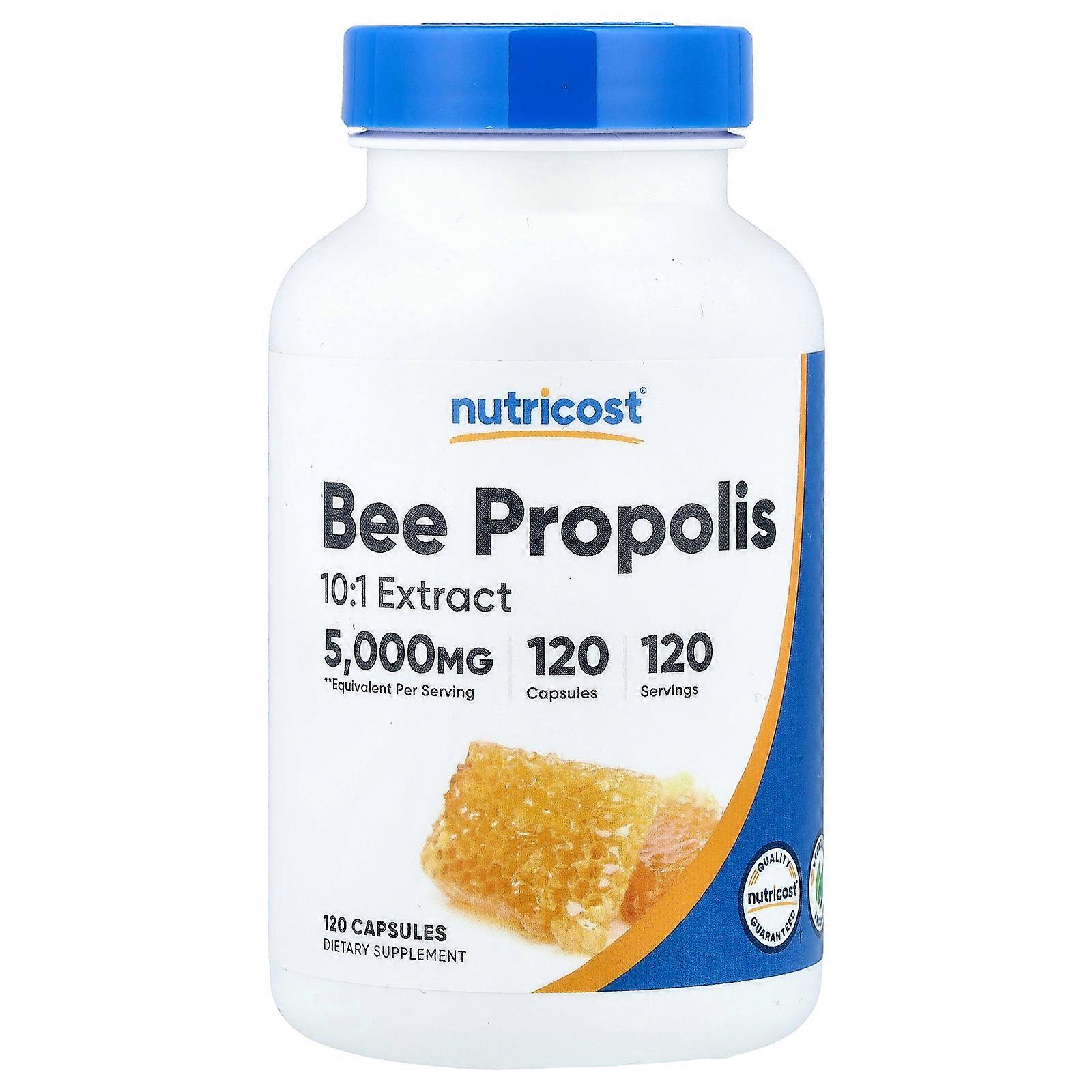 2 x Nutricost, Bee Propolis, 5,000 mg, 120 Capsules