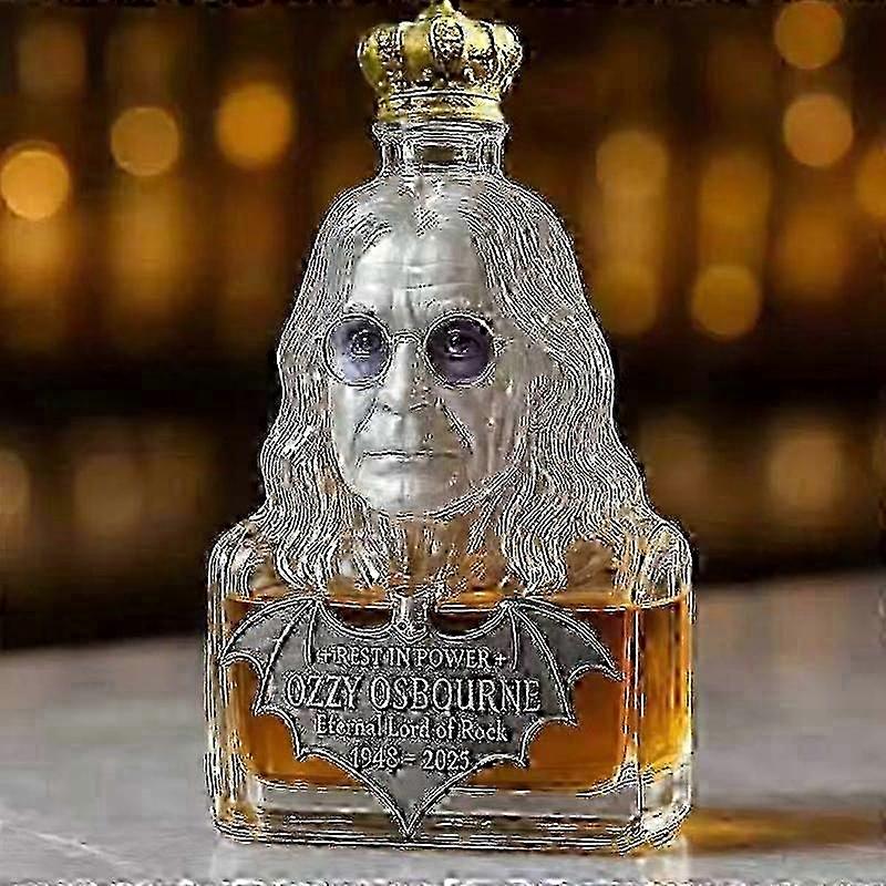 Ozzy Commemorative Bottle Display Piece