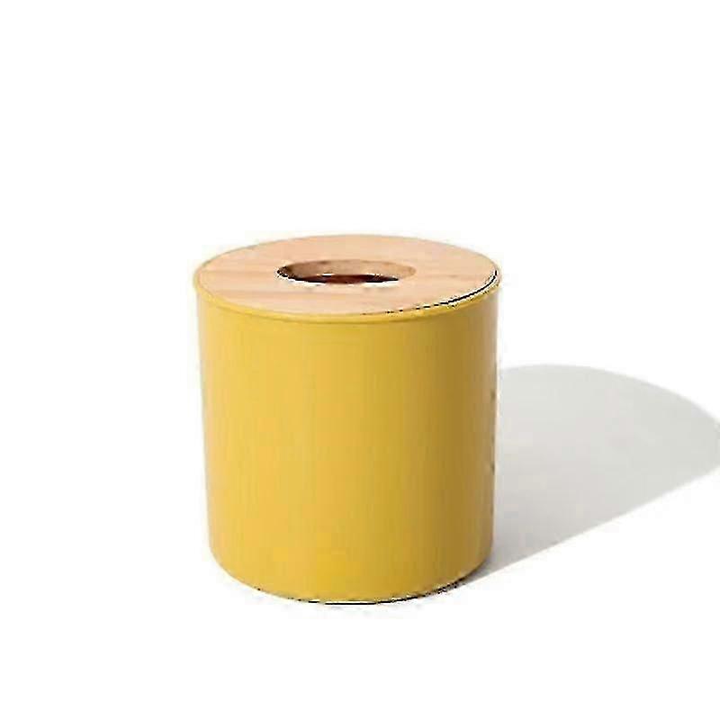 Simple Round PP Tissue Canister