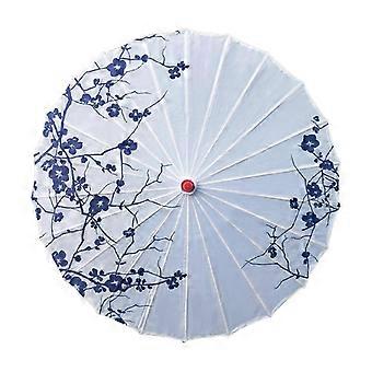 Regendichter, handgefertigter chinesischer Regenschirm aus geöltem Papier, 32