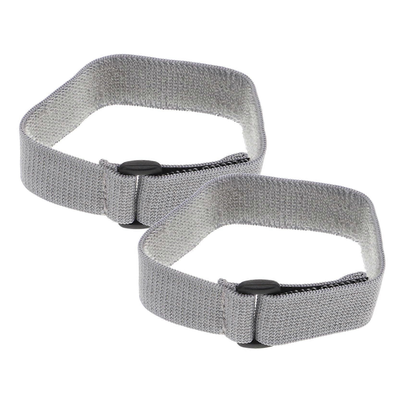 2pcs Elastic Hook and Loop Straps for Cable Management and Lunch Boxes, Reusable Cinch Design