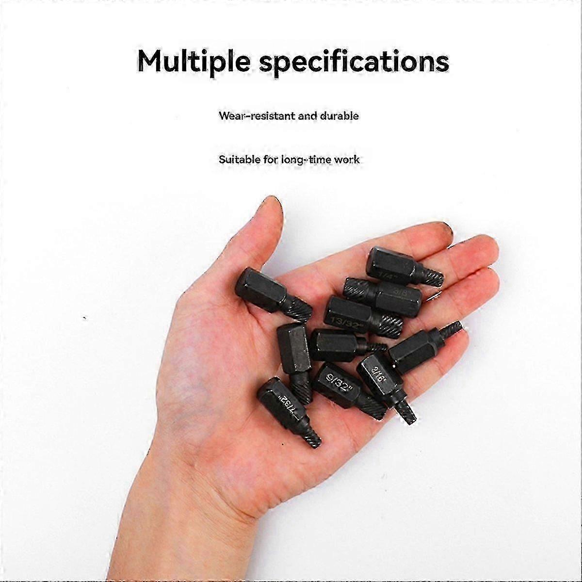 Alloy Steel Broken Bolt Remover Kit