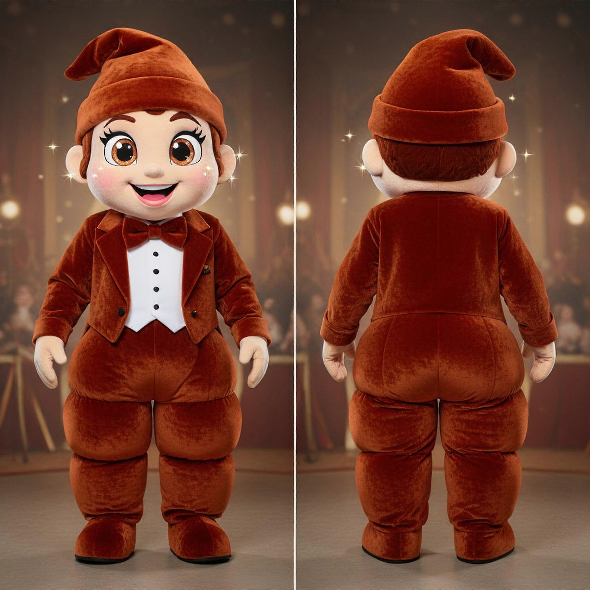 MASTICOT Rust Orange Broad Shouldered Ring Master Mascot