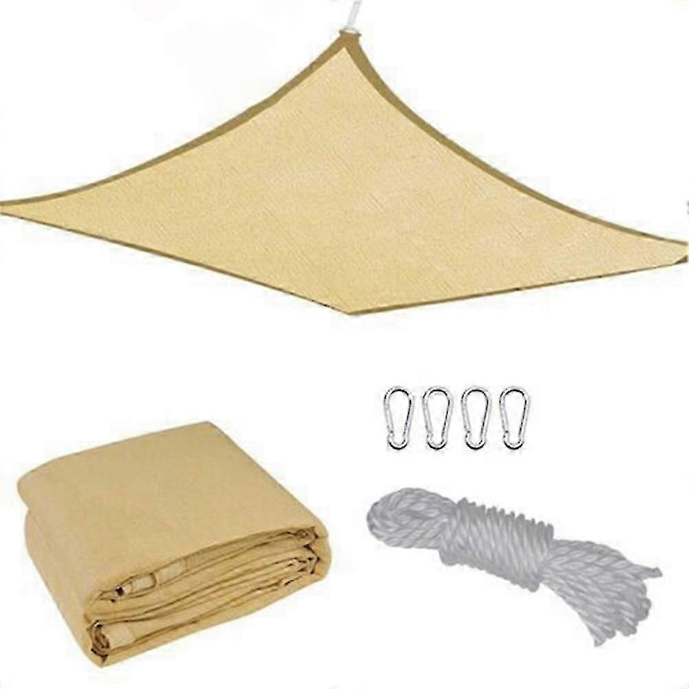 1x1 meter rectangular square sunshade compatible with exterior windows, breathable, extra large shade