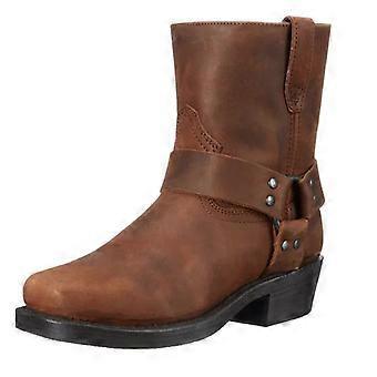2025 New Outdoors Men Western Boots Vintage Cowboy Boots Male Lightweight Comfort Knight Boots Autumn Winter Shoes Large Size 48