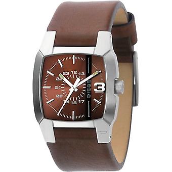 Diesel ure Quartz analog mand ur med Cowskin armbånd DZ1090