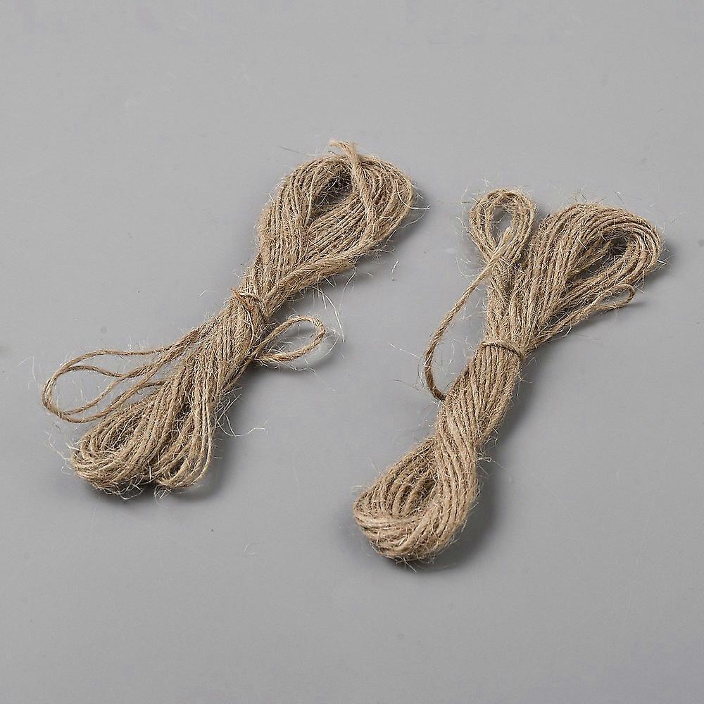 1bundle Jute Twine Round Tan 1mm 5.47 Yards(5m)/bundle