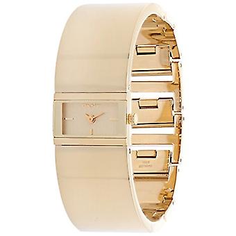 Dkny essentials Quartz Analog Women's Watch with NY3798 Gold Plated Stainless Steel Bracelet