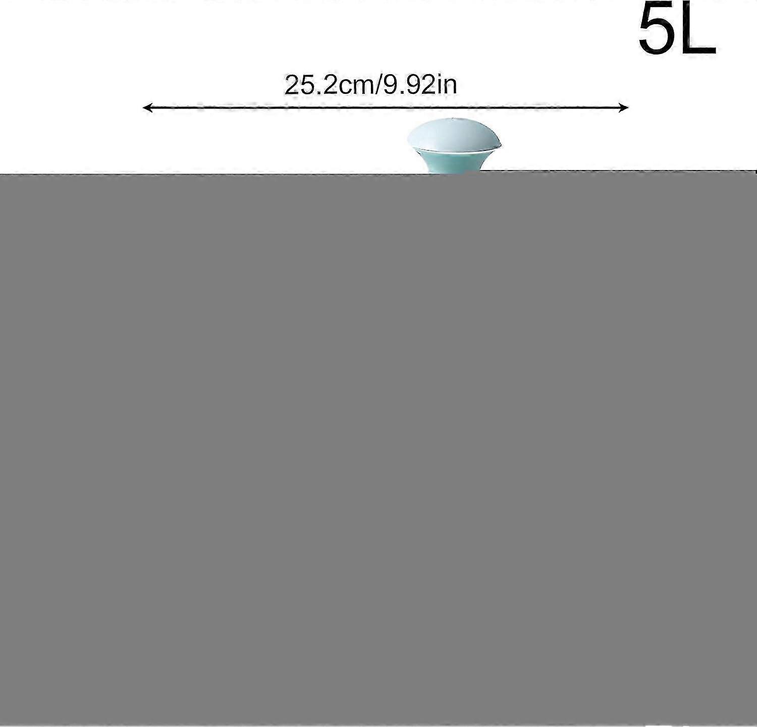 5L Quiet Ergonomic Salad Spinner