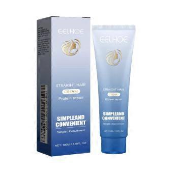 La crema alisadora de proteínas Eelhoe nutre el cabello, dejándolo suave y brillante. Además, cuida el cuero cabelludo, garantizando una textura suave y sin encrespamiento.