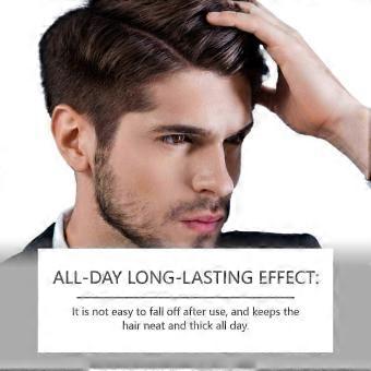 East Moon Dark Brown Hair Fiber Powder, Easy Forehead Touch-Up And Bang-Filling Hair Fiber Powder-y6