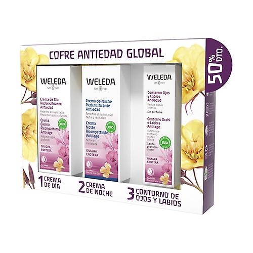 Global anti-aging evening primrose set 3 units