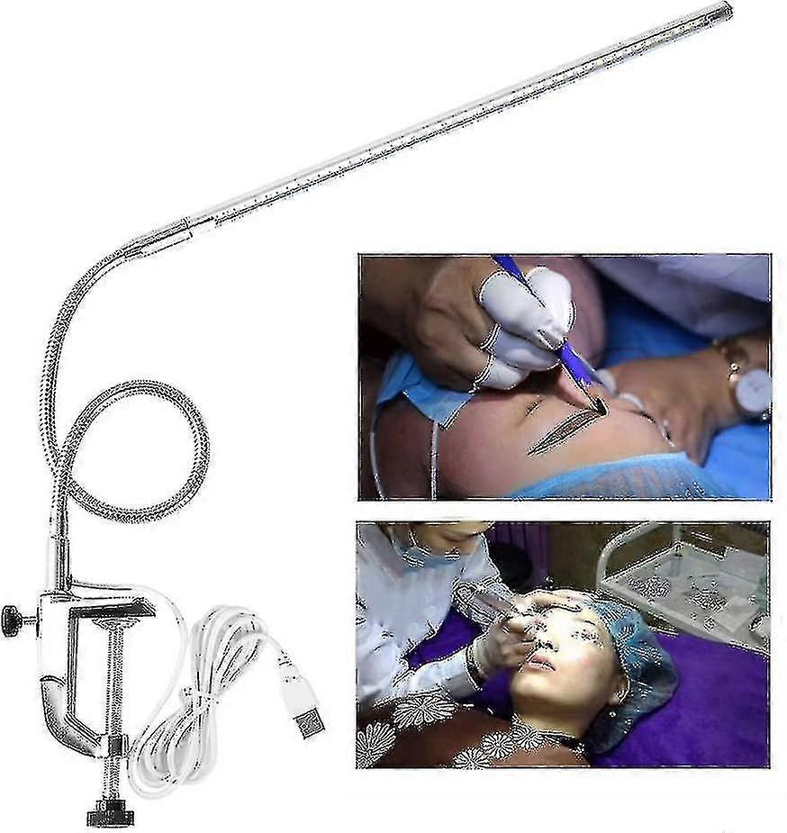 Led Desk Lamp, Led Clip Light Nail Desk Lamp, Adjustable Manicure Table Lamp Led Nail Lamp