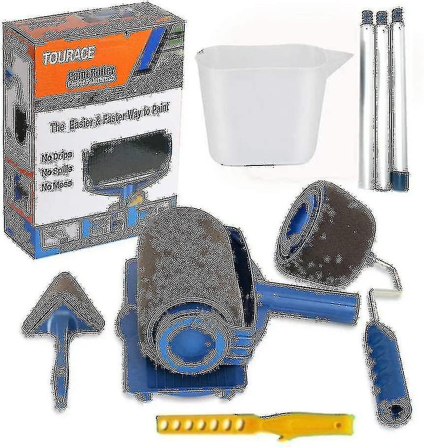Paint Roller Set With   Paint Roller Pro Transform Your Room(6pcs) - Snngv