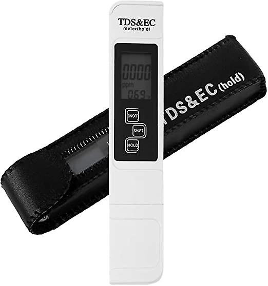 LCD Screen TDS EC Meter Digital TDS Tester 3 in 1 for Water Quality Pen Tester EC, Conductivity and Temperature Potable Water Quality Purity Measureme