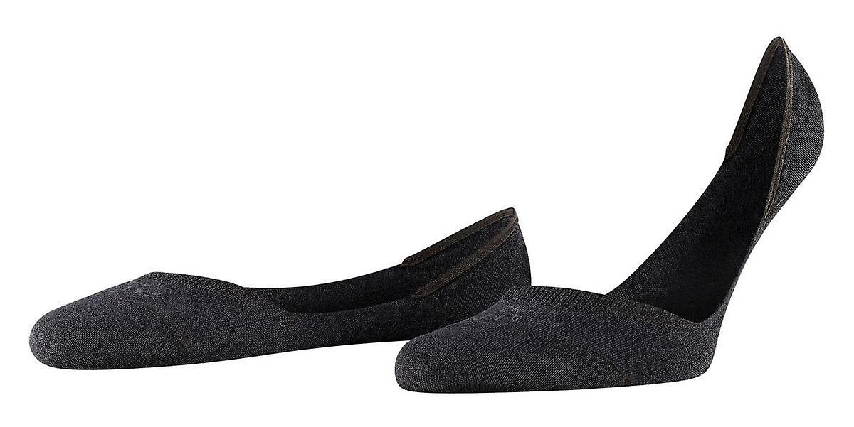 Falke Cool 24/7 No Show Socks - Anthracite Mel Grey