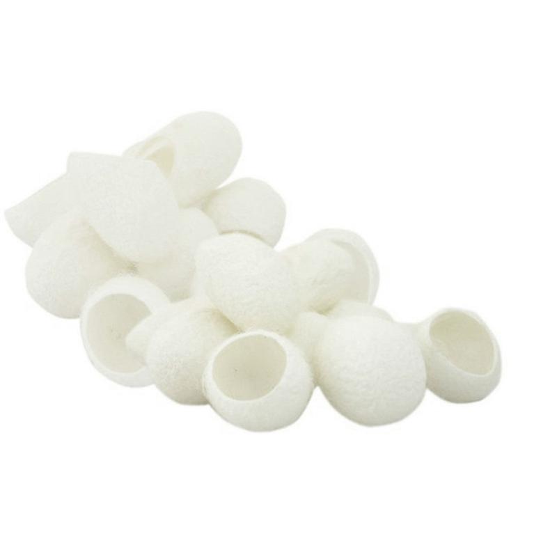 100 stks organische natuurlijke zijde cocons zijderups ballen gezichtsverzorging scrub zuiverende acne anti-aging whitening